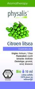 Citroenlitsea bio Physalis 10ml