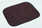 Wasbare onderlegger stoel 40 x 50cm bruin Hygion 1st