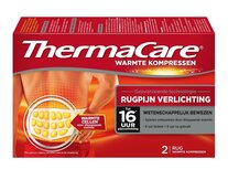 Rugpijn verlichting warmte kompres Thermacare 2st