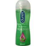 Massage olie en glijmiddel 2-in-1 aloe vera Durex 200ml