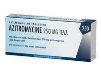AZITROMYCINE 250 MG 6 stuks  - soa