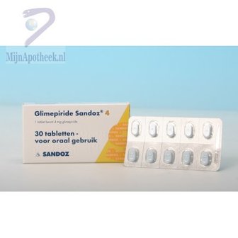 GLIMEPIRIDE SANDOZ TABLET 3MG