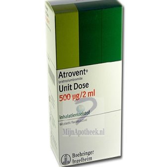 ATROVENT UNIT DOSE VERNEVELOPL 250MCG/ML FL 2ML