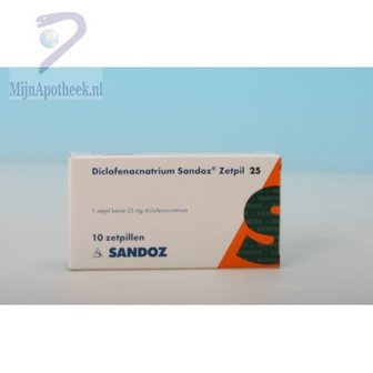 DICLOFENAC NATRIUM SANDOZ ZETPIL  25MG