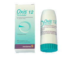 OXIS TURBUHALER INHALPDR 12MCG/DO 60DO