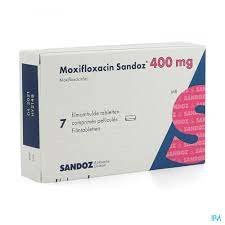 Moxifloxacine 400mg 7stuks - soa