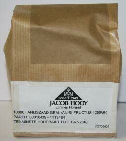 Anijszaad gemalen Jacob Hooy 250g