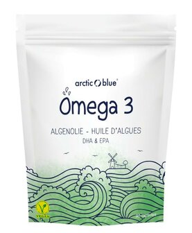 Omega 3 algenolie EPA &amp; DHA Arctic Blue 90ca