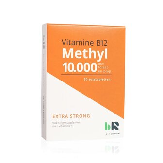 Methyl 10000 met folaat B12 Vitamins 60zt