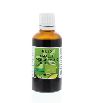 Smalle weegbree tinctuur bio Elix 50ml