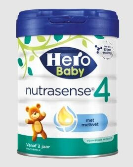 4 Nutrasense peuter 2+ jaar Hero 700g