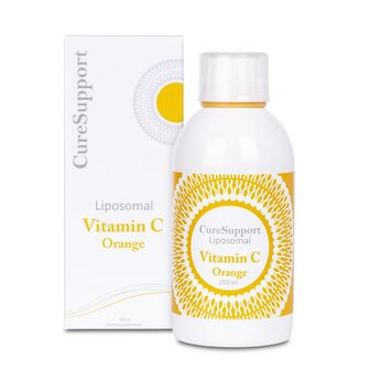 Liposomale vitamine C 500mg orange (SF) Curesupport 250ml