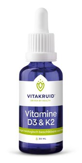 Vitamine D3 &amp; K2 Vitakruid 30ml