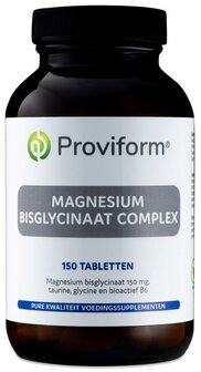 Magnesium bisglycinaat complex 150mg Proviform 150tb