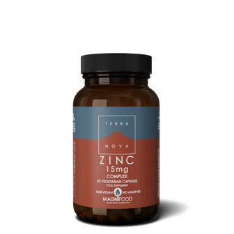 Zinc 15mg complex Terranova 50vc