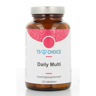 Daily multi vitaminen mineralen complex TS Choice 120tb