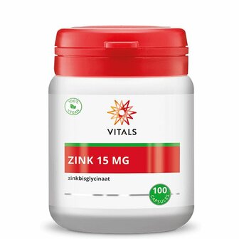 Zink 15mg Vitals 100ca