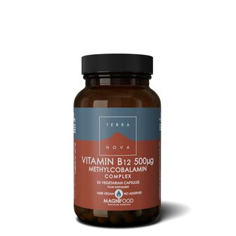 Vitamine B12 500 mcg complex Terranova 50vc