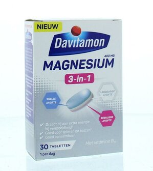 Magnesium 3-in-1 Davitamon 30tb