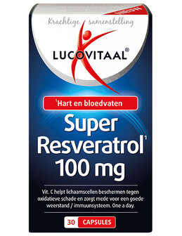 Super resveratrol Lucovitaal 30ca