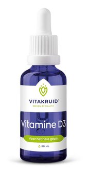Vitamine D3 druppels Vitakruid 30ml