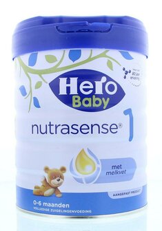 1 Nutrasense 0-6 maanden Hero 800g