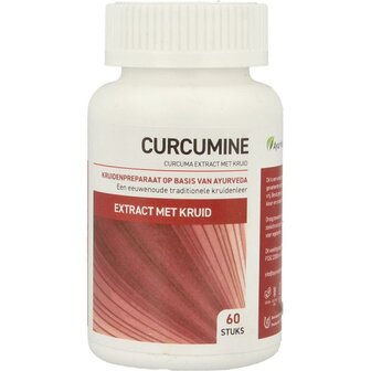 Curcumine extract met kruid Ayurveda Health 60tb