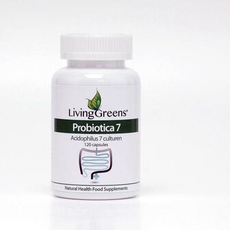 Probiotica acidophilus 7 culturen Livinggreens 120ca