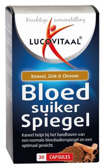Bloedsuikerspiegel Lucovitaal 30ca