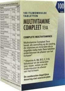 Multivitamine compleet Teva 100tb