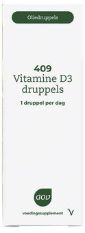 409 Vitamine D3 druppels 25mcg AOV 15ml