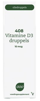 408 Vitamine D3 druppels 10mcg AOV 25ml