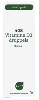 408 Vitamine D3 druppels 10mcg AOV 25ml