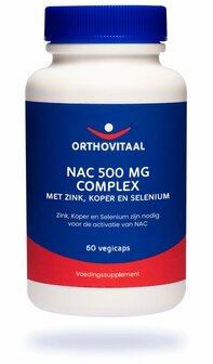 NAC 500 mg complex Orthovitaal 60vc