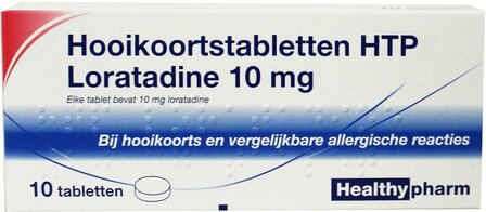 Loratadine hooikoorts tablet Healthypharm 10tb