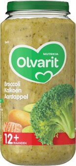 Broccoli kalkoen aardappel 12M00 Olvarit 250g