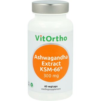 Ashwagandha extract 300 mg KSM-66 Vitortho 60vc