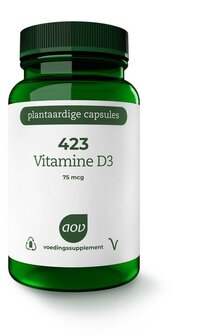 423 Vitamine D3 75mcg AOV 90vc