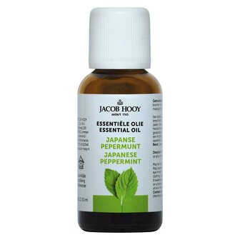 Japanse pepermunt olie Jacob Hooy 30ml
