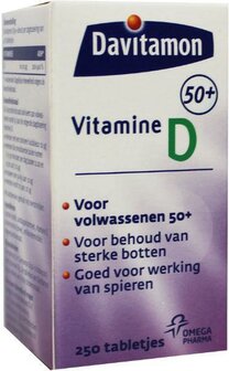 Vitamine D 50+ Davitamon 250tb