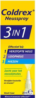 Neusspray 3-in-1 Coldrex 20ml