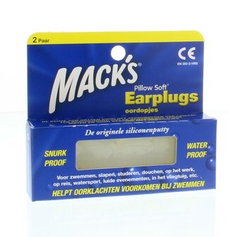 Earplugs Macks 4st