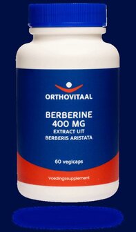 Berberine 400mg Orthovitaal 60vc