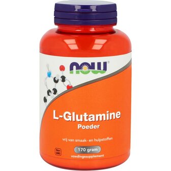 L-Glutamine poeder NOW 170g