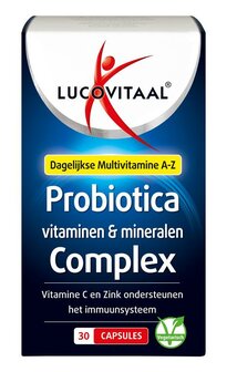 Probiotica vitamine &amp; mineralen complex Lucovitaal 30ca