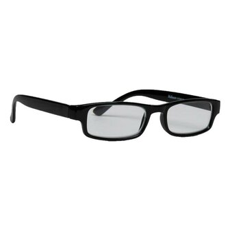 Overkijk leesbril zwart +1.50 Melleson Eyewear 1st