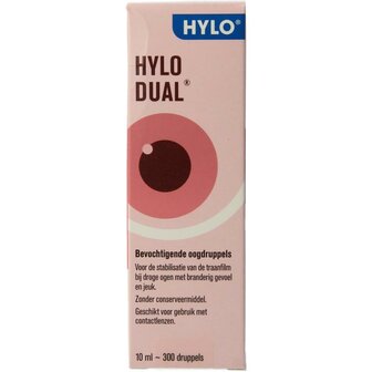 Dual oogdruppels Hylo 10ml