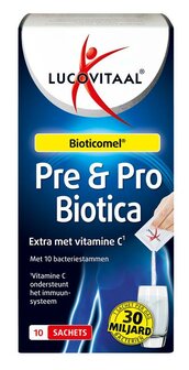 Pre &amp; probiotica Lucovitaal 10sach