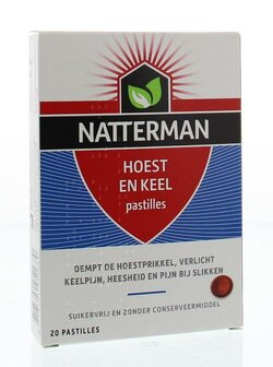 Alles-in-1 hoestpastilles Natterman 20st