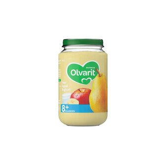 Peer appel yoghurt 8M53 Olvarit 200g